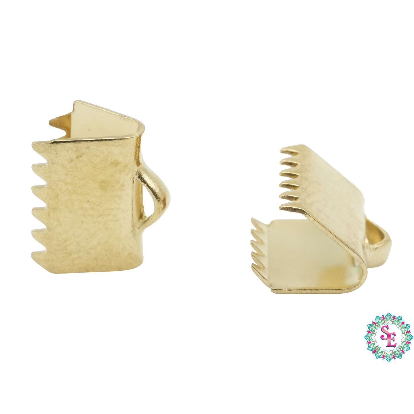 ACERO DORADO TERMINAL CARTERA LISO 8.5MM 1