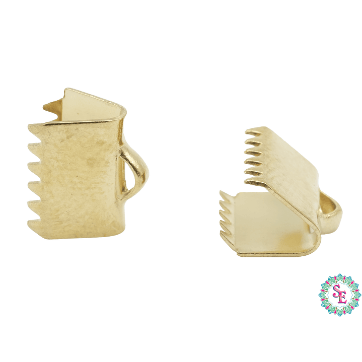 ACERO DORADO TERMINAL CARTERA LISO 8.5MM 1