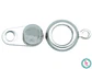 ACERO PLATEADO BROCHE PRESION REDONDO 8MM - thumbnail 2