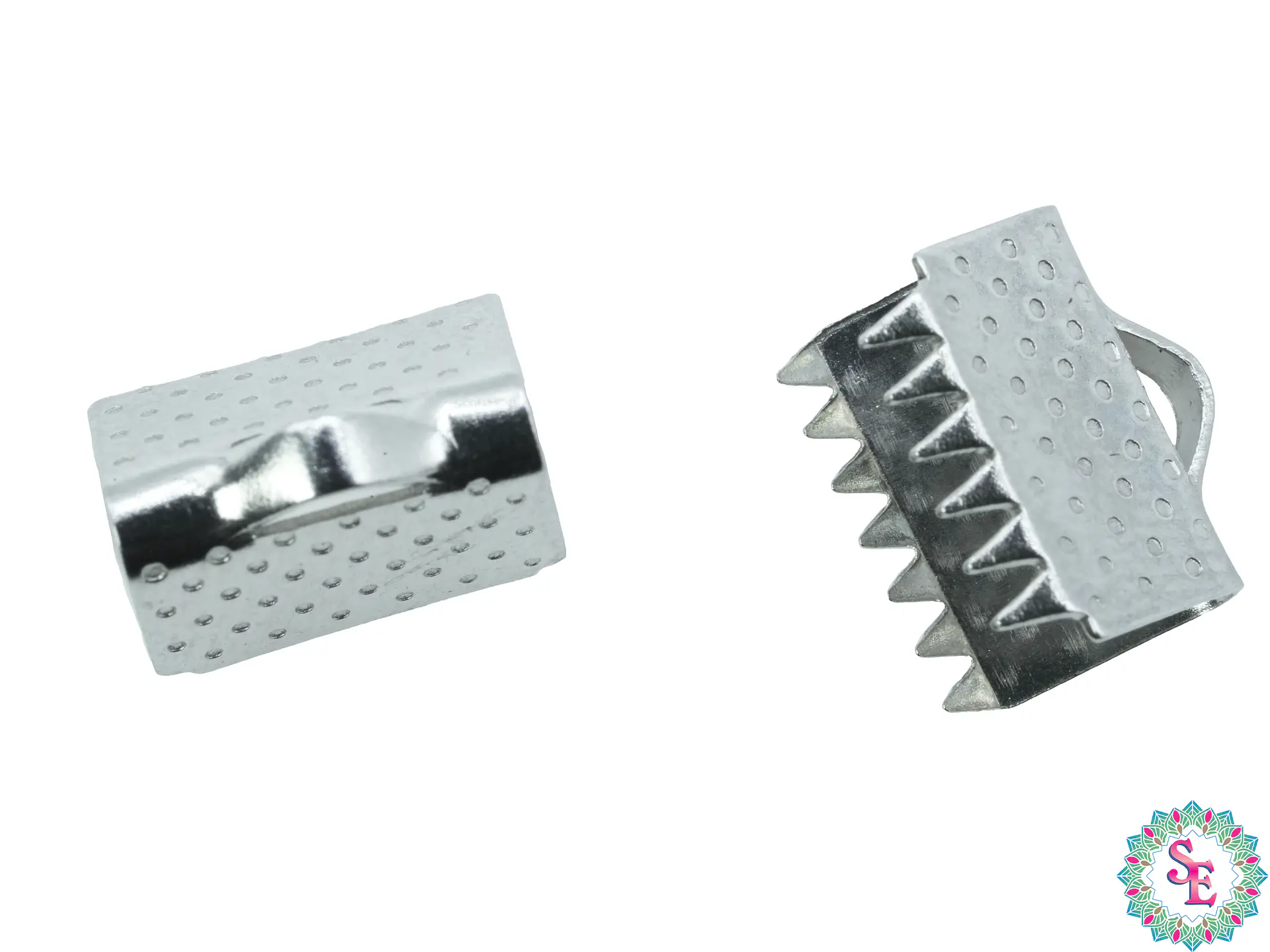 ACERO PLATEADO TERMINAL CARTERA 10.5MM 1