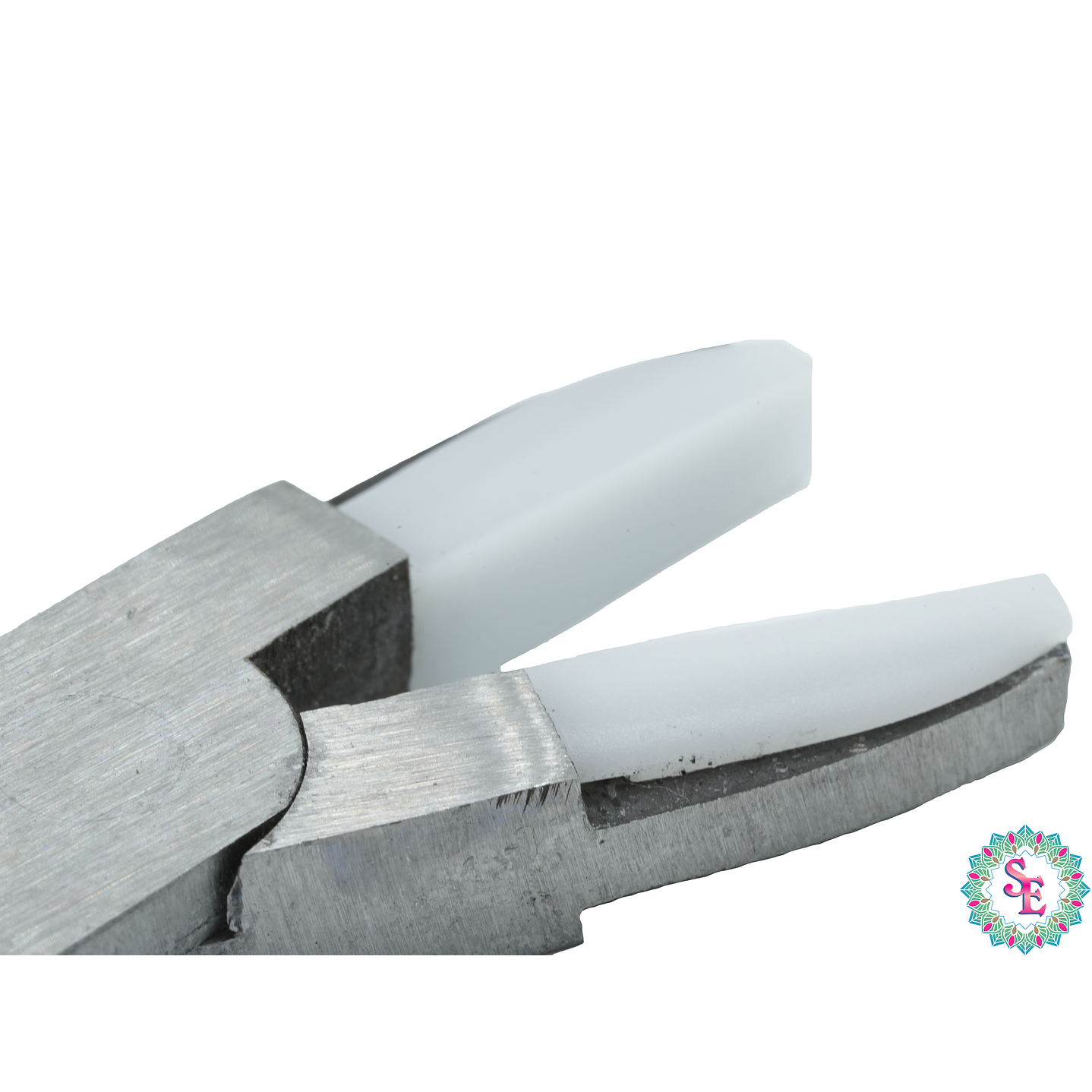 PINZA HERRAMIENTA CABO ROJO PUNTA PLANA NYLON 2