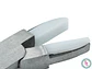 PINZA HERRAMIENTA CABO ROJO PUNTA PLANA NYLON - Miniatura 2