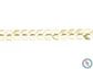 ACERO DORADO CADENA ESPIGA 6MM    - thumbnail 1