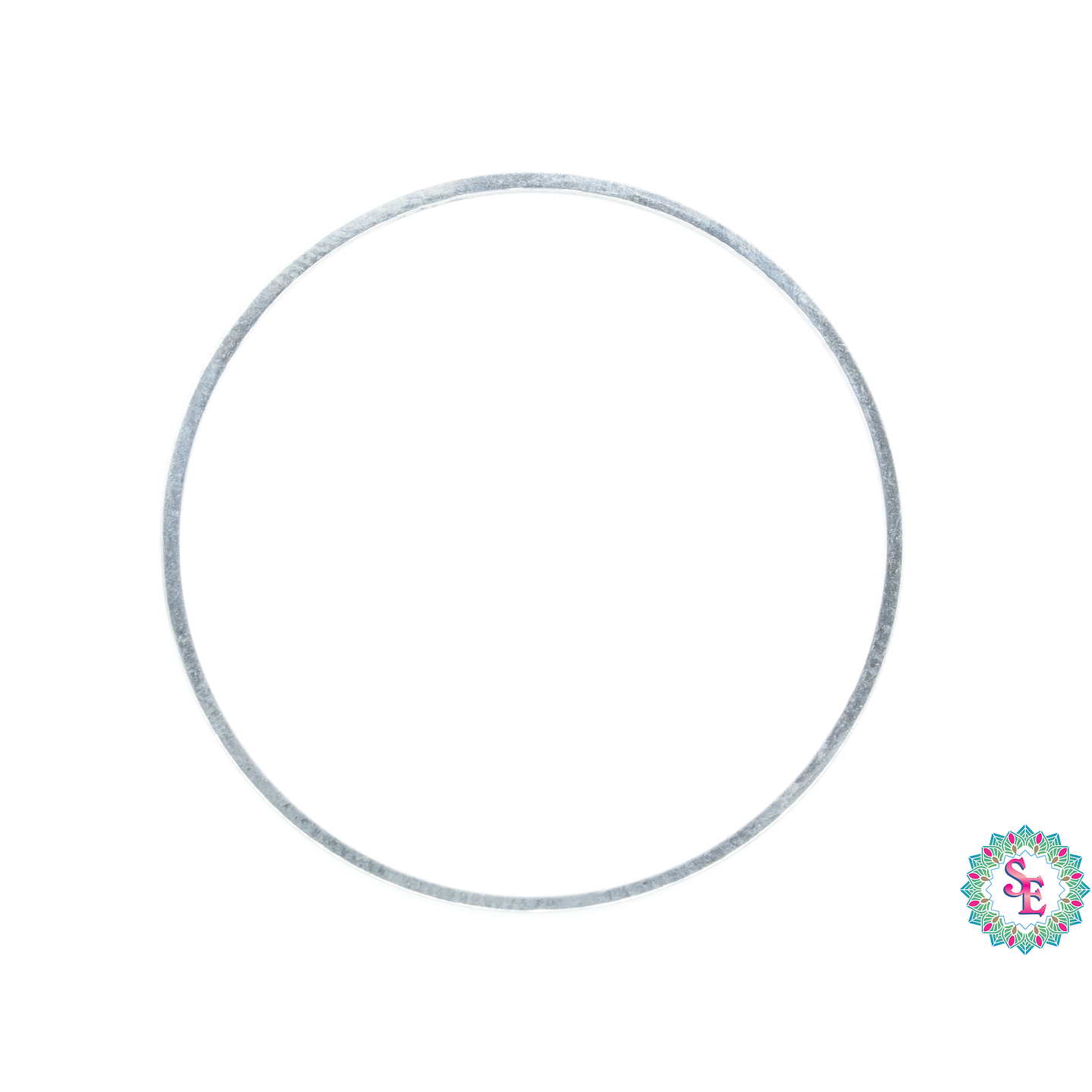 ACERO PLATEADO CIRCULO FIGURA 30MM 1