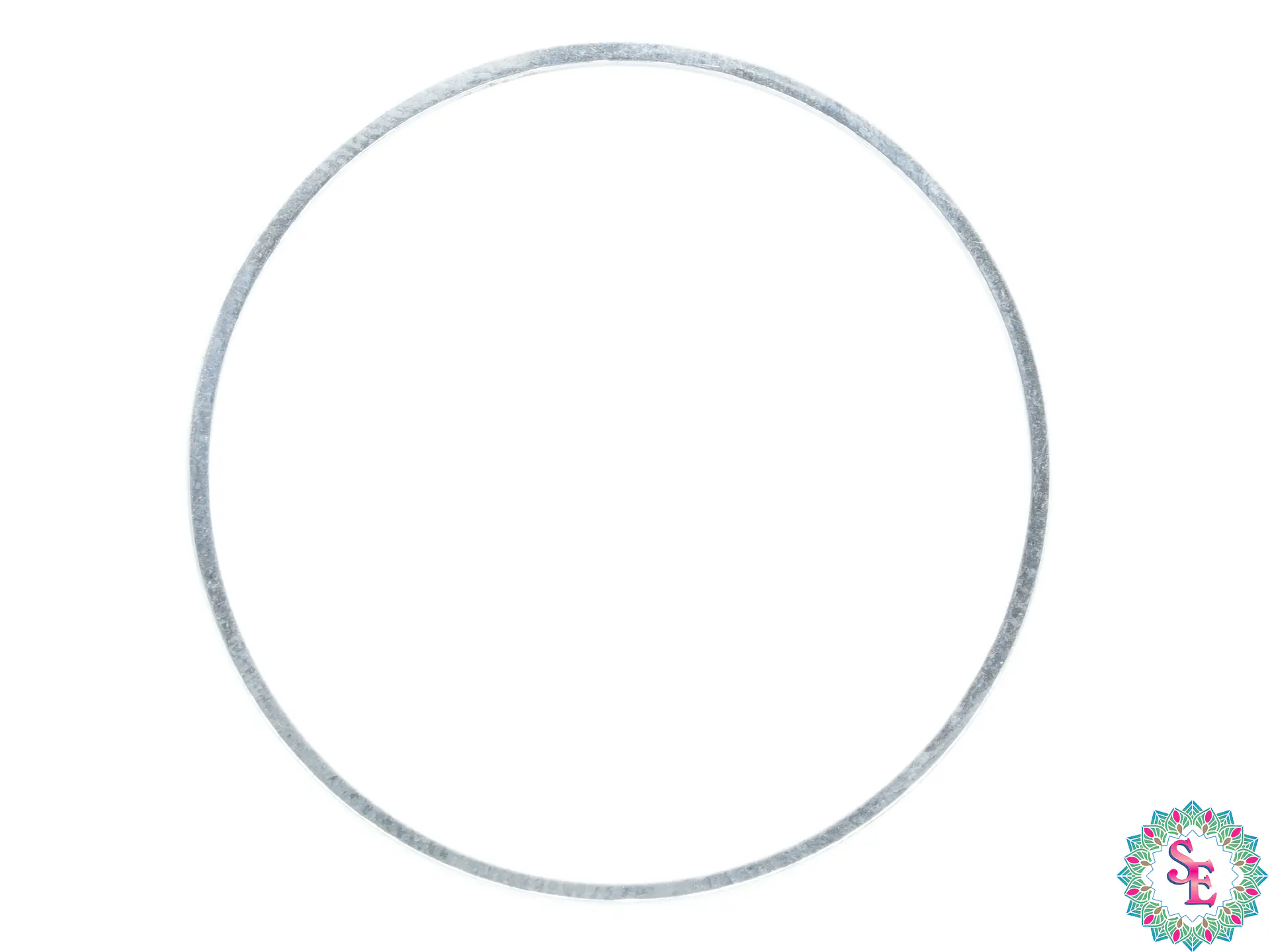 ACERO PLATEADO CIRCULO FIGURA 30MM 1