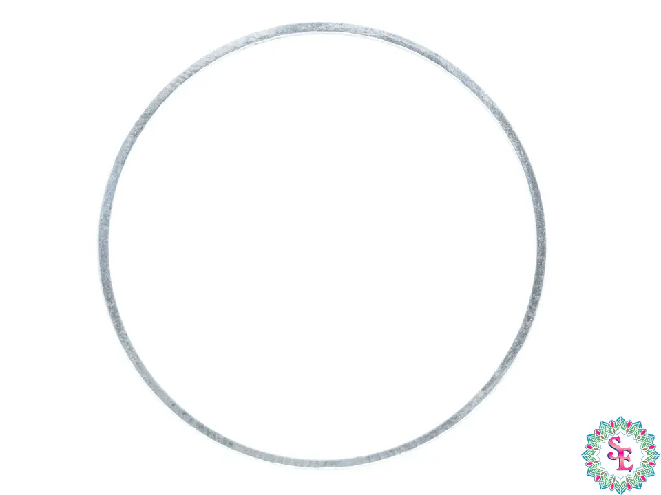ACERO PLATEADO CIRCULO FIGURA 30MM 1