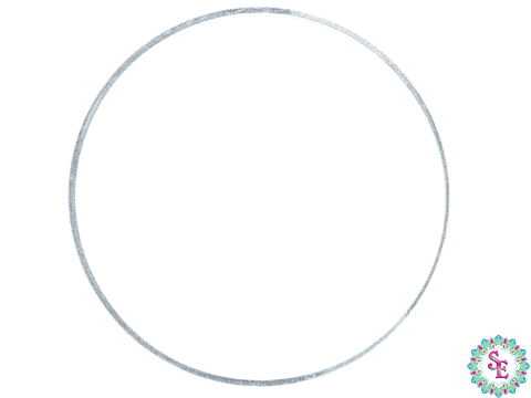 ACERO PLATEADO CIRCULO FIGURA 40MM