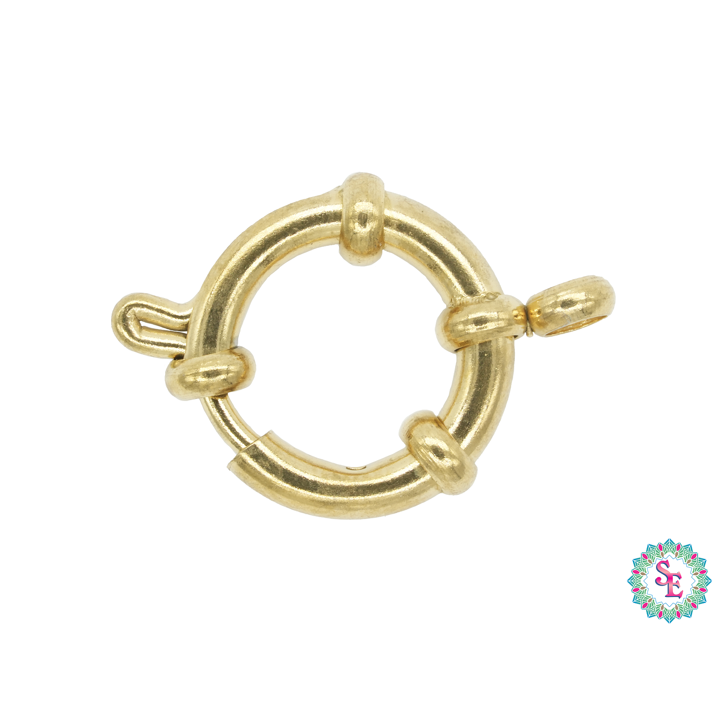 ACERO DORADO BROCHE MARINERO 14MM 1