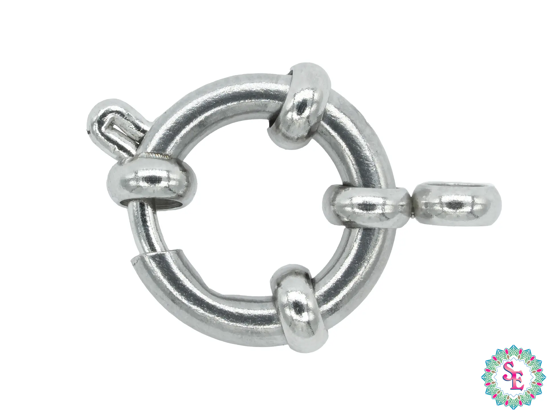 ACERO PLATEADO BROCHE RIAZA 12MM 1