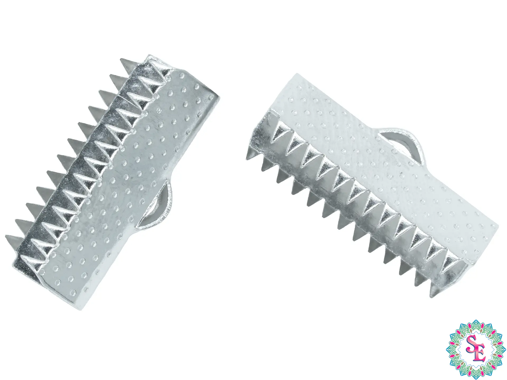 ACERO PLATEADO TERMINAL CARTERA 20MM    1