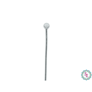 ACERO PLATEADO ALFILER FOSFORO 0.7*35MM