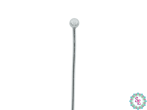 ACERO PLATEADO ALFILER FOSFORO 0.7*35MM