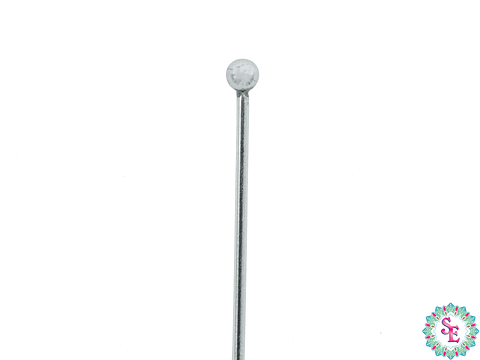 ACERO PLATEADO ALFILER FOSFORO 0.7*30MM