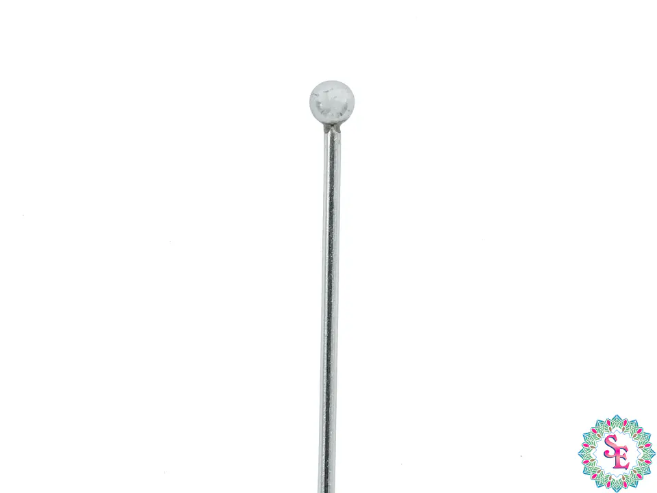 ACERO PLATEADO ALFILER FOSFORO 0.7*30MM 1