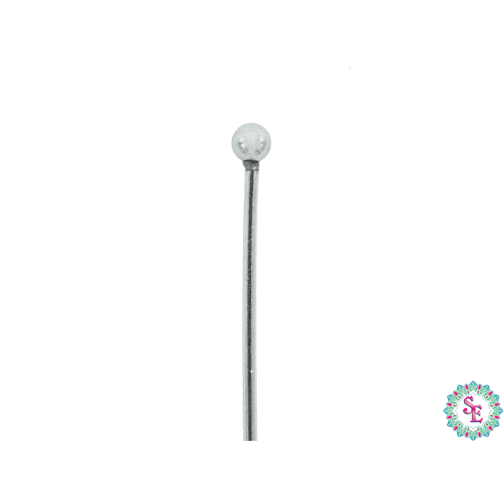 ACERO PLATEADO ALFILER FOSFORO 0.7*40MM 1