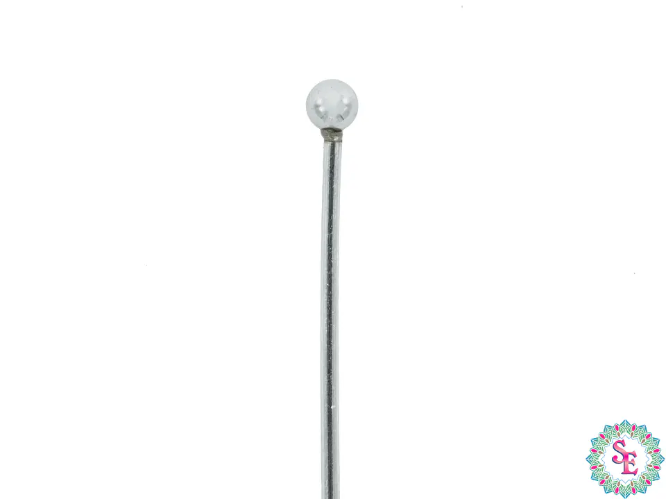 ACERO PLATEADO ALFILER FOSFORO 0.7*40MM 1