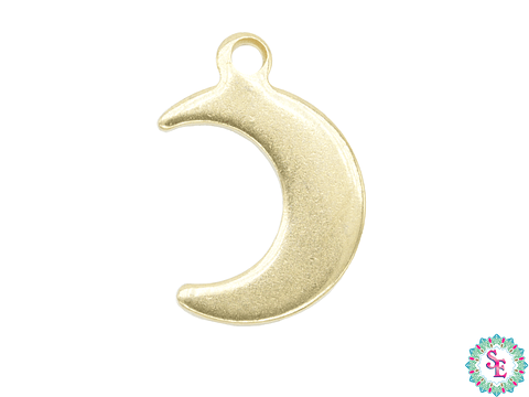 ACERO DORADO DIJE LUNA 16*12MM