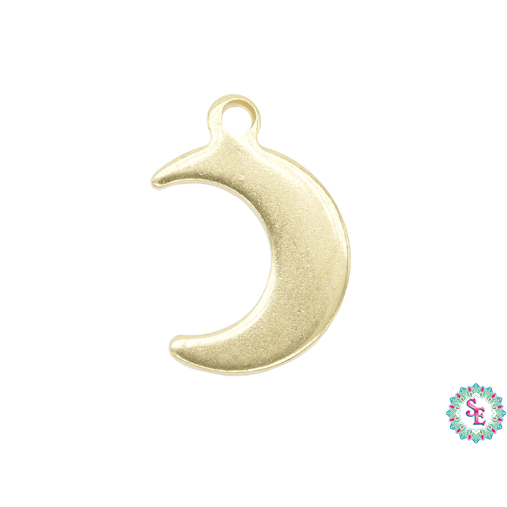 ACERO DORADO DIJE LUNA 16*12MM 1