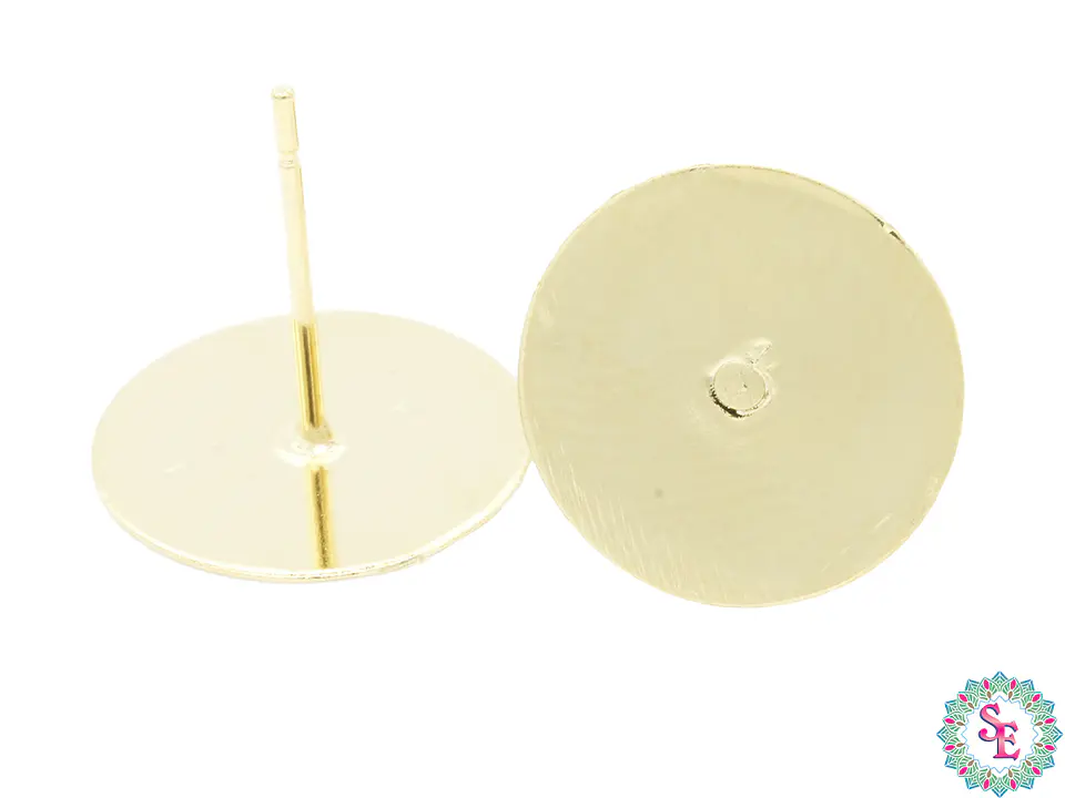TOPO ACERO DORADO PLANO 12MM TP59 1