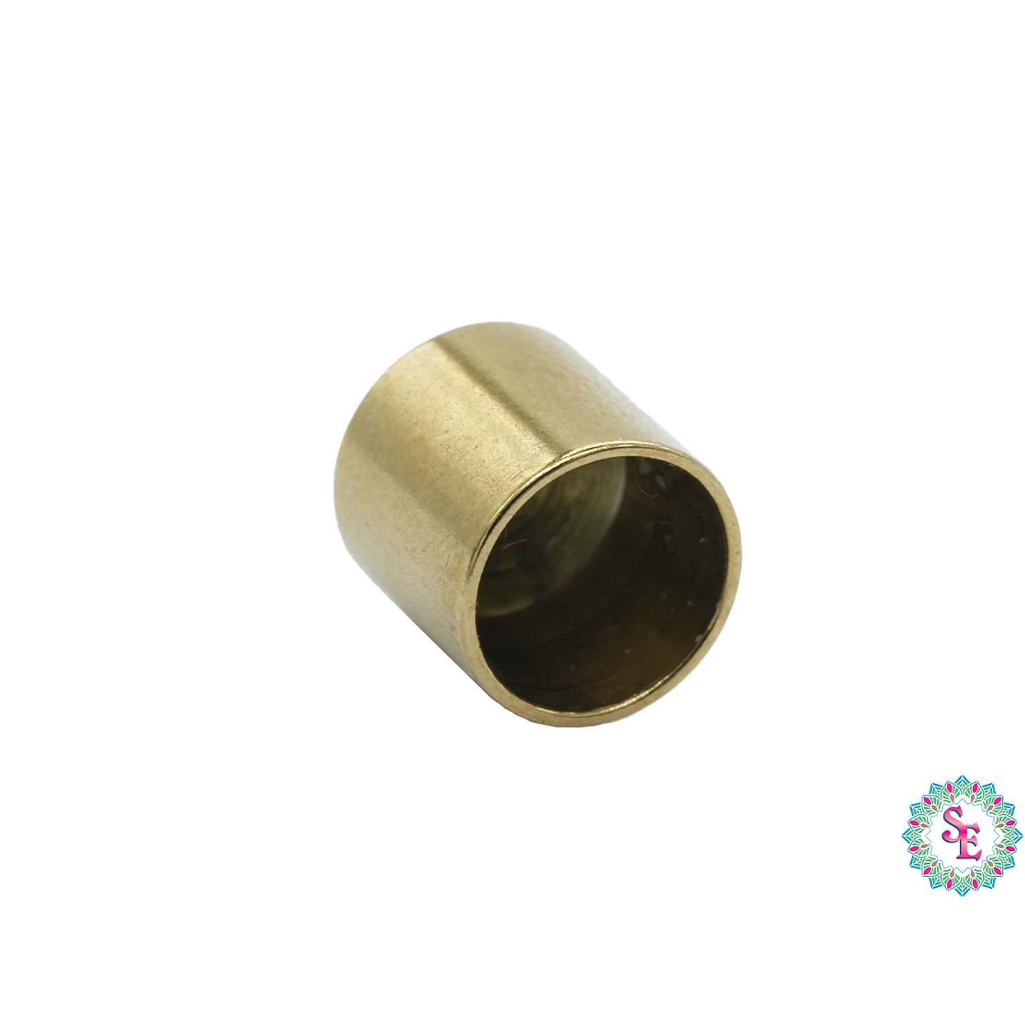 ACERO DORADO TERMINAL CAMPANA LISA 6MM 2