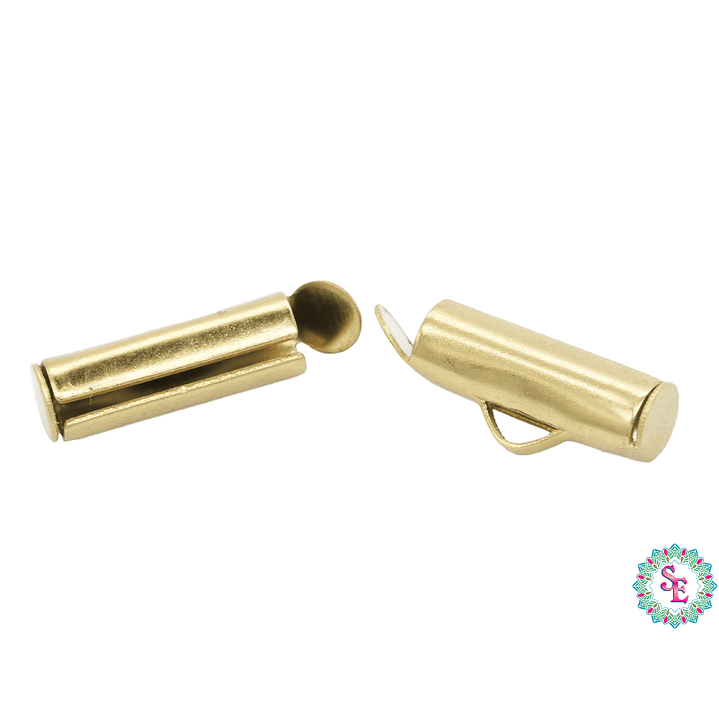 ACERO DORADO TERMINAL FLAUTA 13MM  1