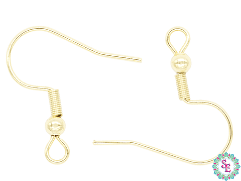 GANCHO PESCADOR ACERO DORADO BALIN 25MM 