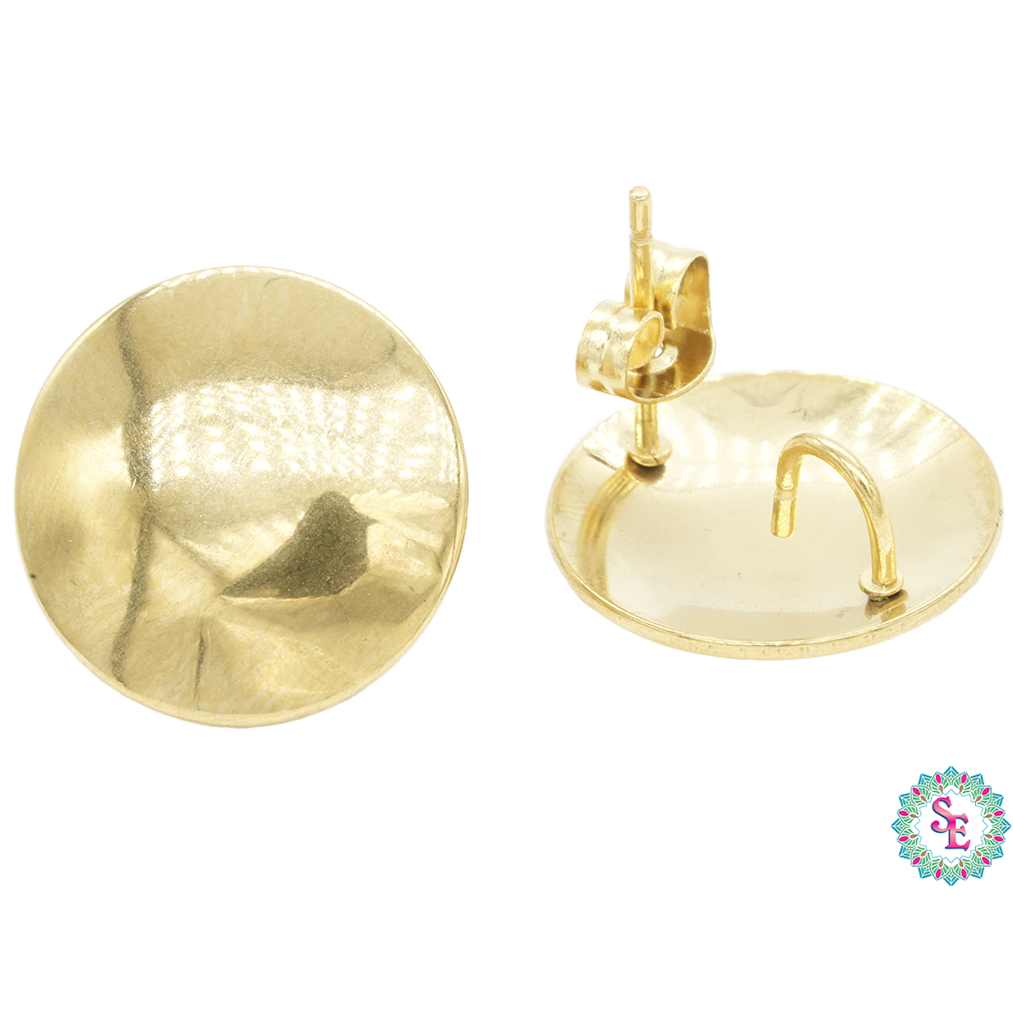 ACERO DORADO TOPO 90  REDONDO CONCAVO 15MM 1