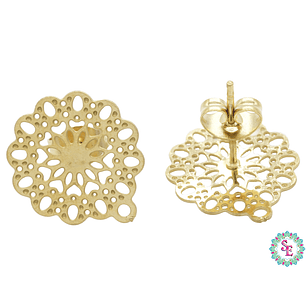 ACERO DORADO TOPO 2  15MM