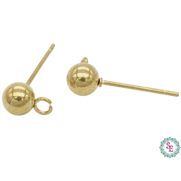 ACERO DORADO TOPO 87 REDONDO MACISO # 5MM 1