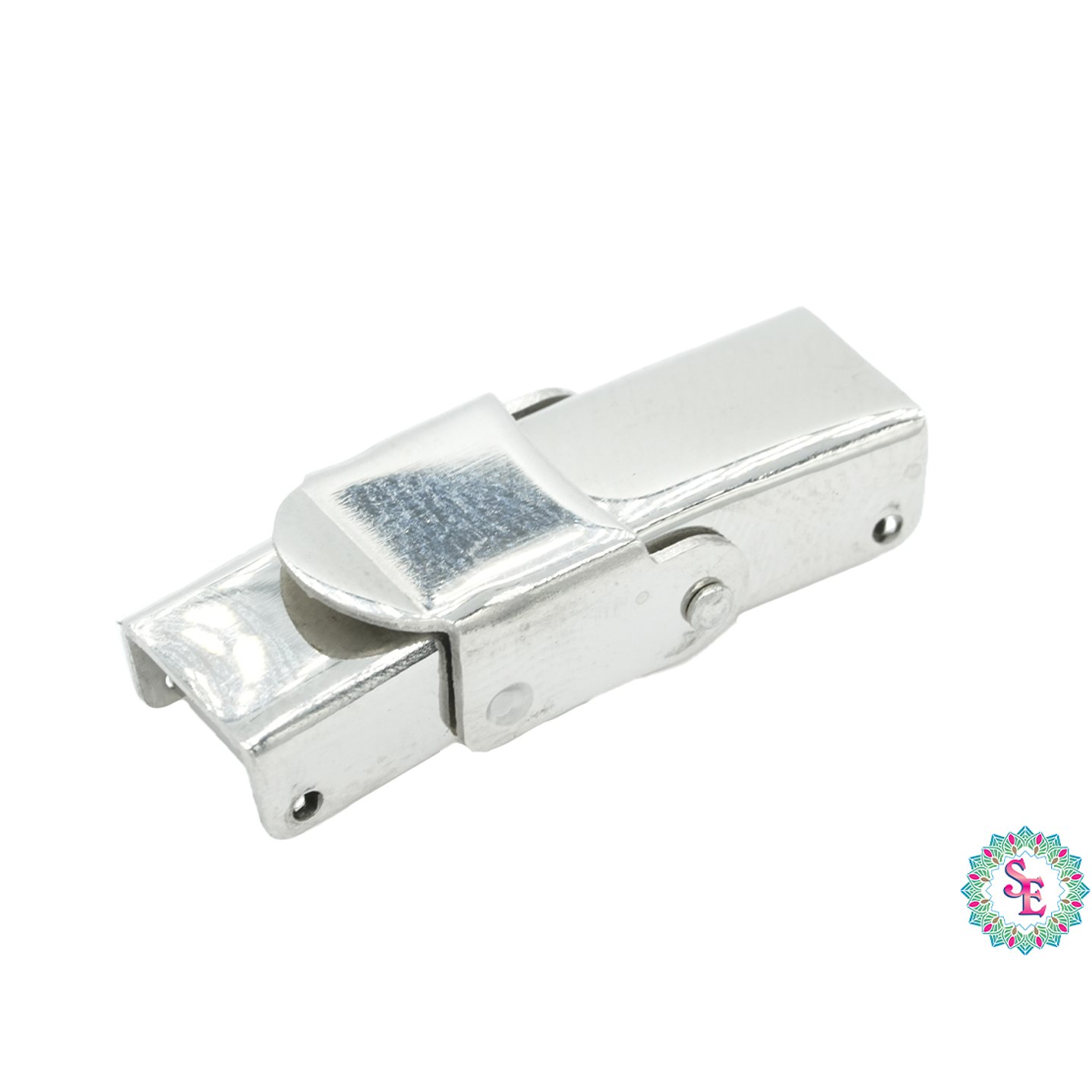 ACERO PLATEADO BROCHE RELOJ 6*3MM 1