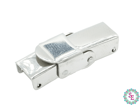 ACERO PLATEADO BROCHE RELOJ 6*3MM