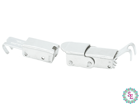 ACERO PLATEADO BROCHE RELOJ 6*3MM