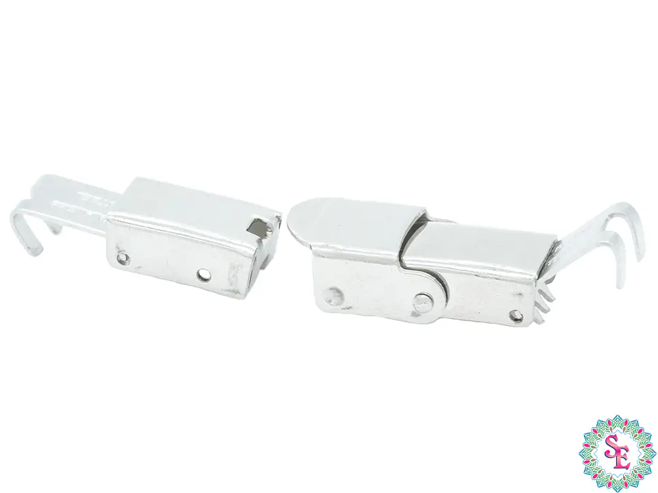 ACERO PLATEADO BROCHE RELOJ 6*3MM 2