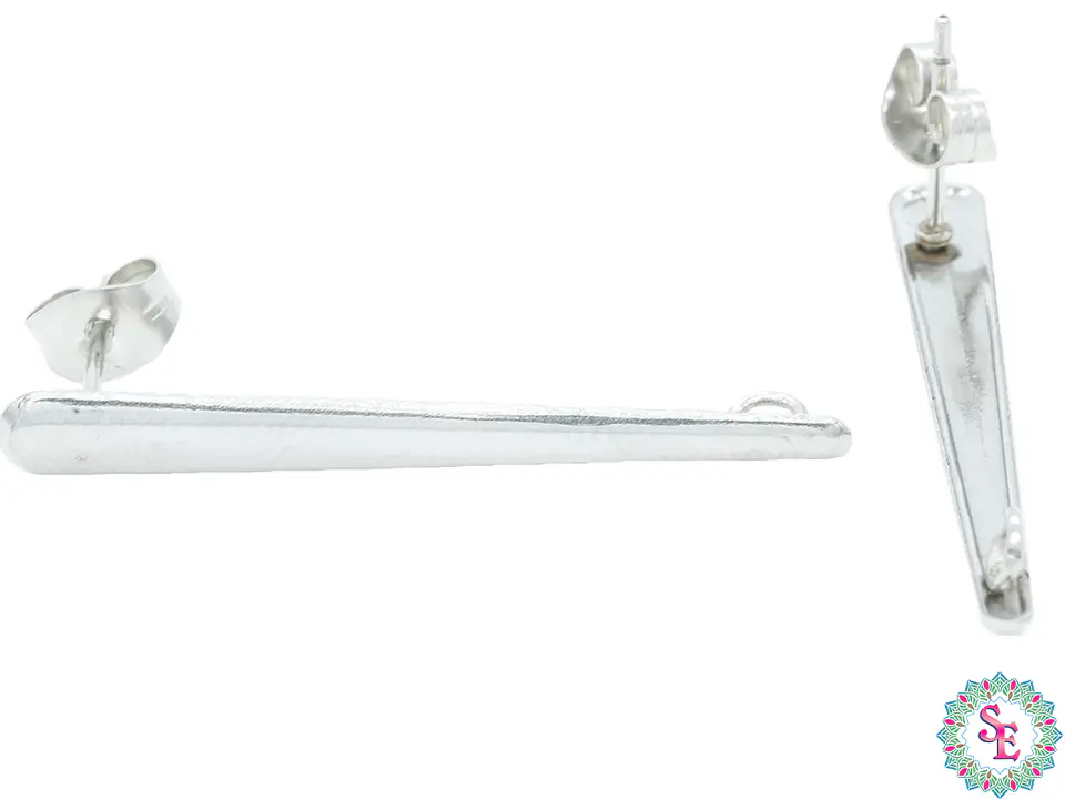 ACERO PLATEADO TOPO 22 LARGO 35*4MM 1