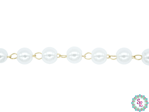 ACERO DORADO CADENA SEPARADOR PERLA 6.0M