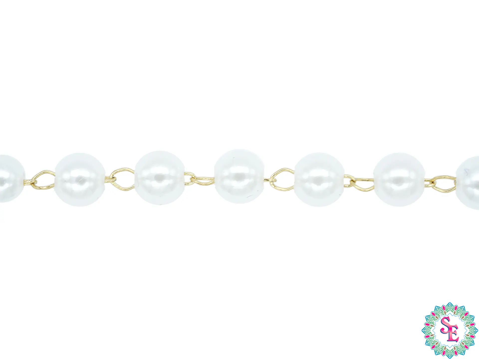 ACERO DORADO CADENA SEPARADOR PERLA 6.0M 1