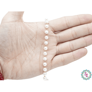 ACERO DORADO CADENA SEPARADOR PERLA 6.0M