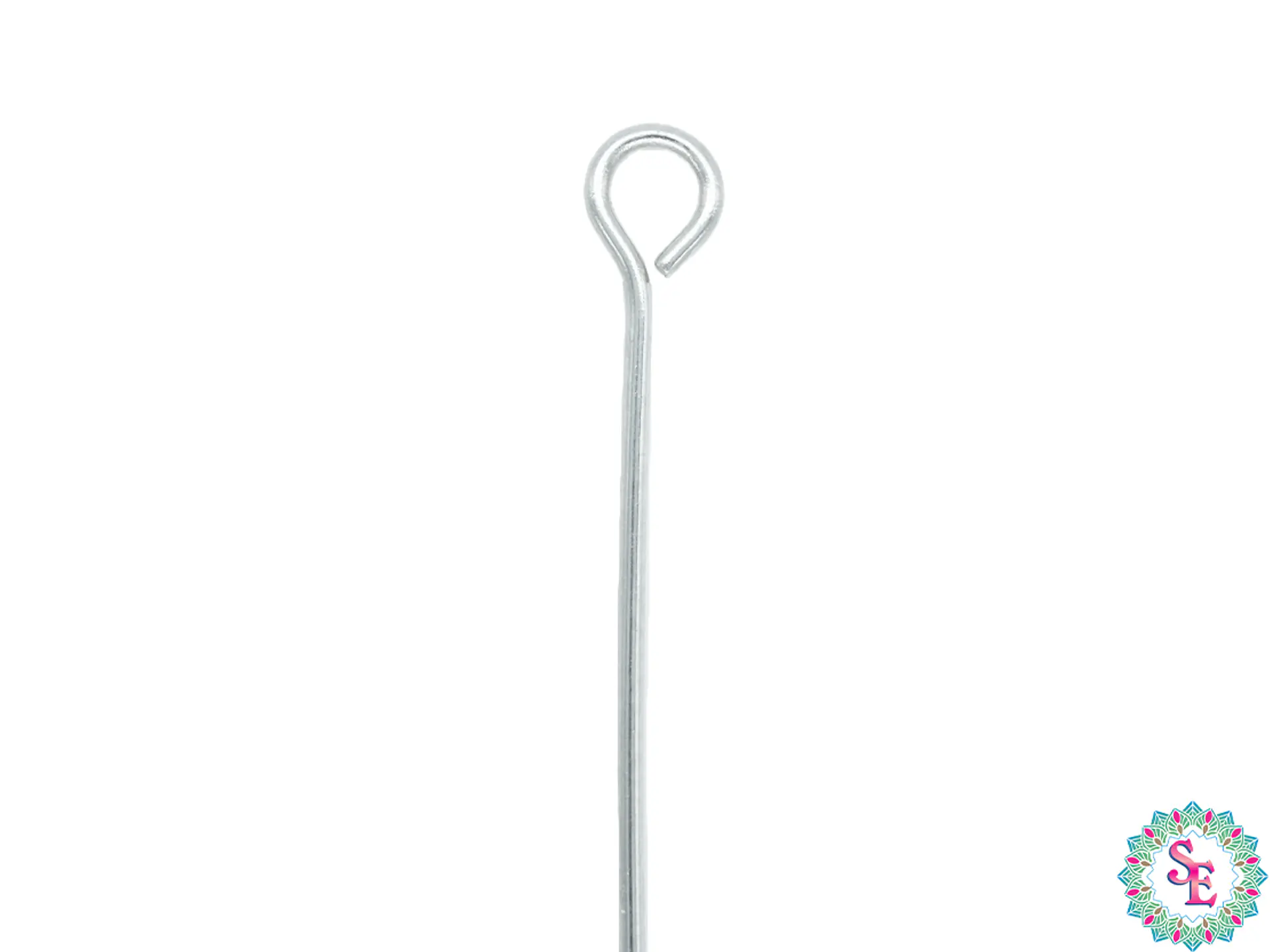 ACERO PLATEADO ALFILER ARGOLLA 0.7*30MM 1