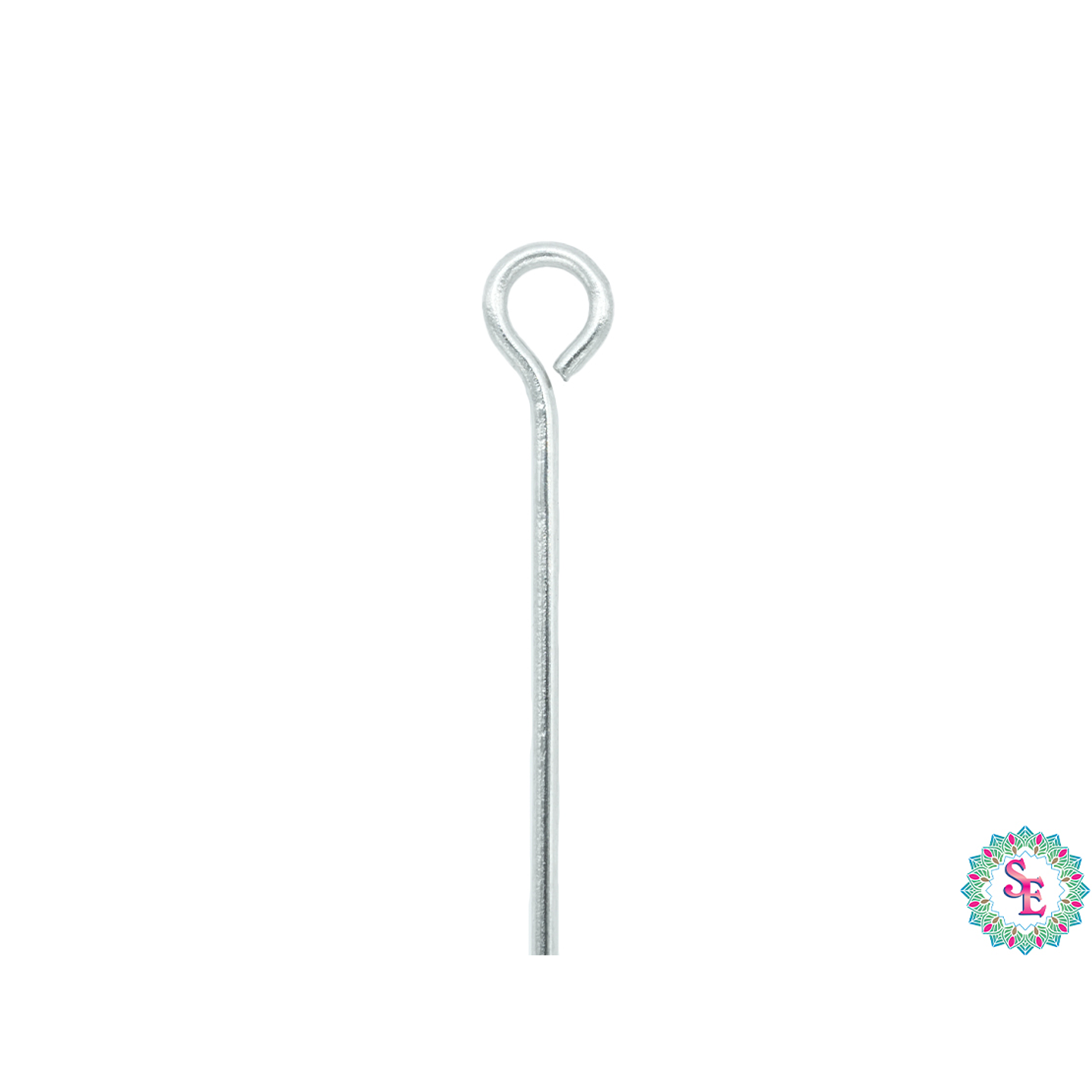 ACERO PLATEADO ALFILER ARGOLLA 0.7*40MM 1