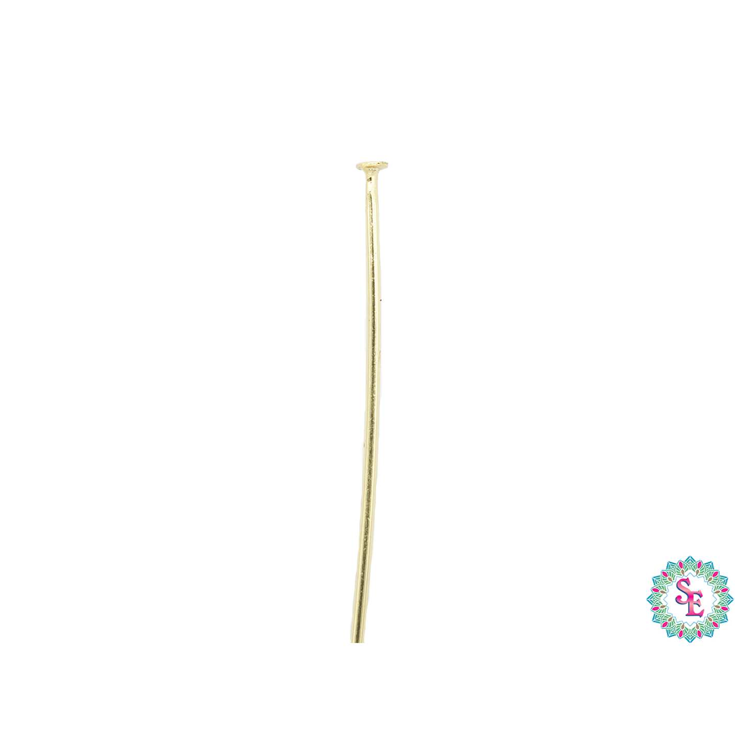 ACERO DORADO ALFILER CABEZA PLANA 0.7*40MM  1