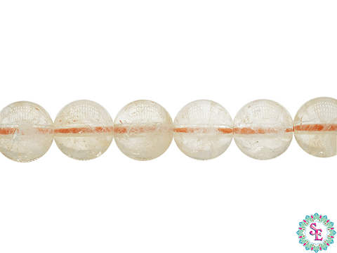 PIEDRA NATURAL LISA CITRINO # 8MM