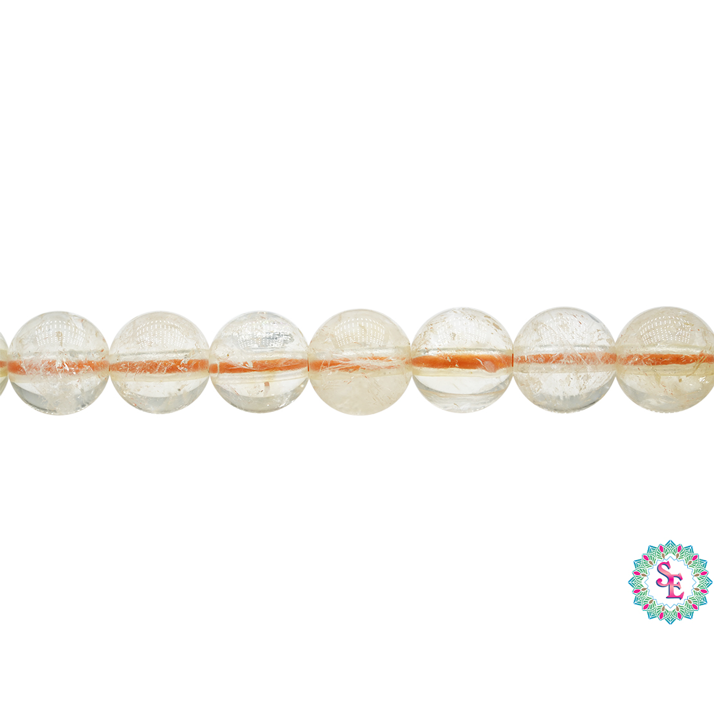 PIEDRA NATURAL LISA CITRINO # 6MM 1