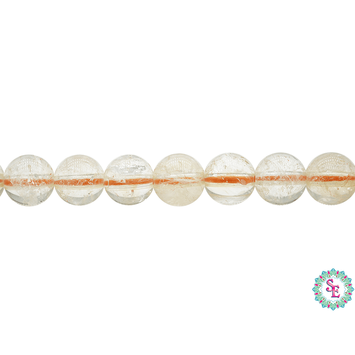 PIEDRA NATURAL LISA CITRINO # 6MM 1