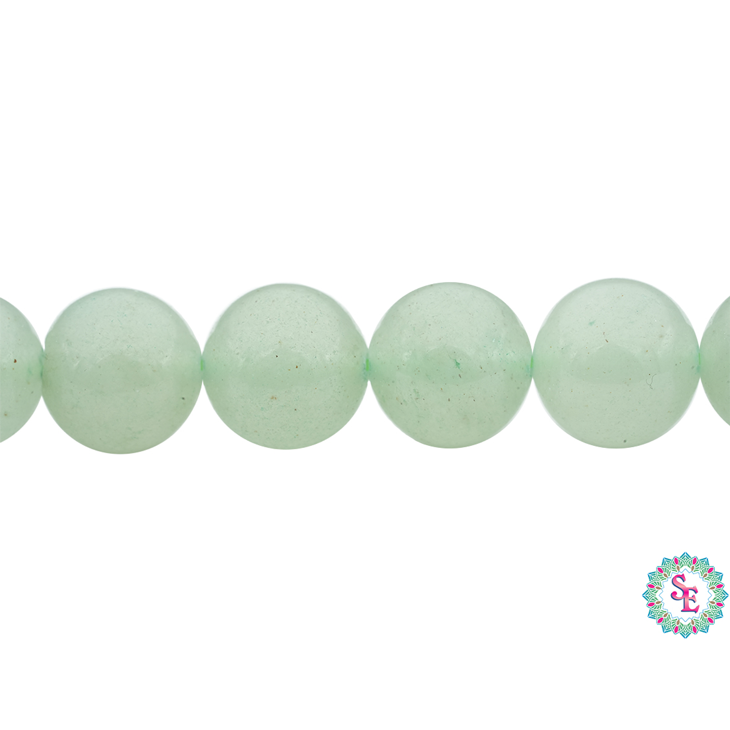 PIEDRA NATURAL LISA AVENTURINA # 10MM 1