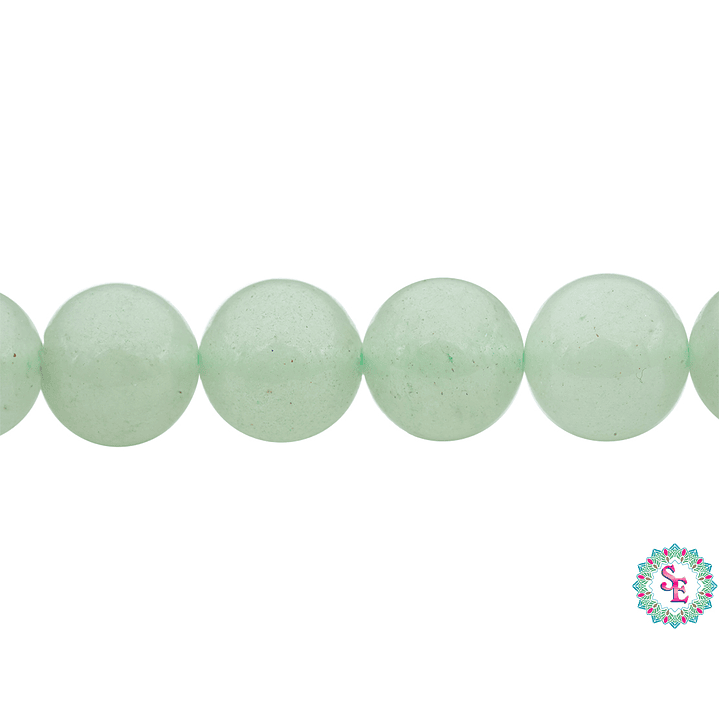 PIEDRA NATURAL LISA AVENTURINA # 10MM 1