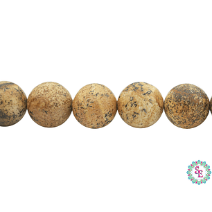 PIEDRA NATURAL LISA JASPER MADERA # 10MM