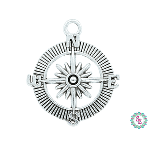 SAMAK PLATEADA DIJE 75 BRUJULA 24MM