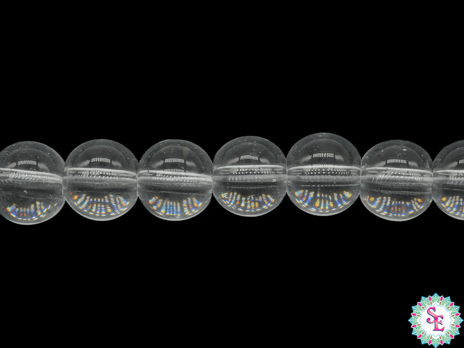 CRISTAL VIDRIO REDONDO LISO TRANSPARENTE # 6MM 1