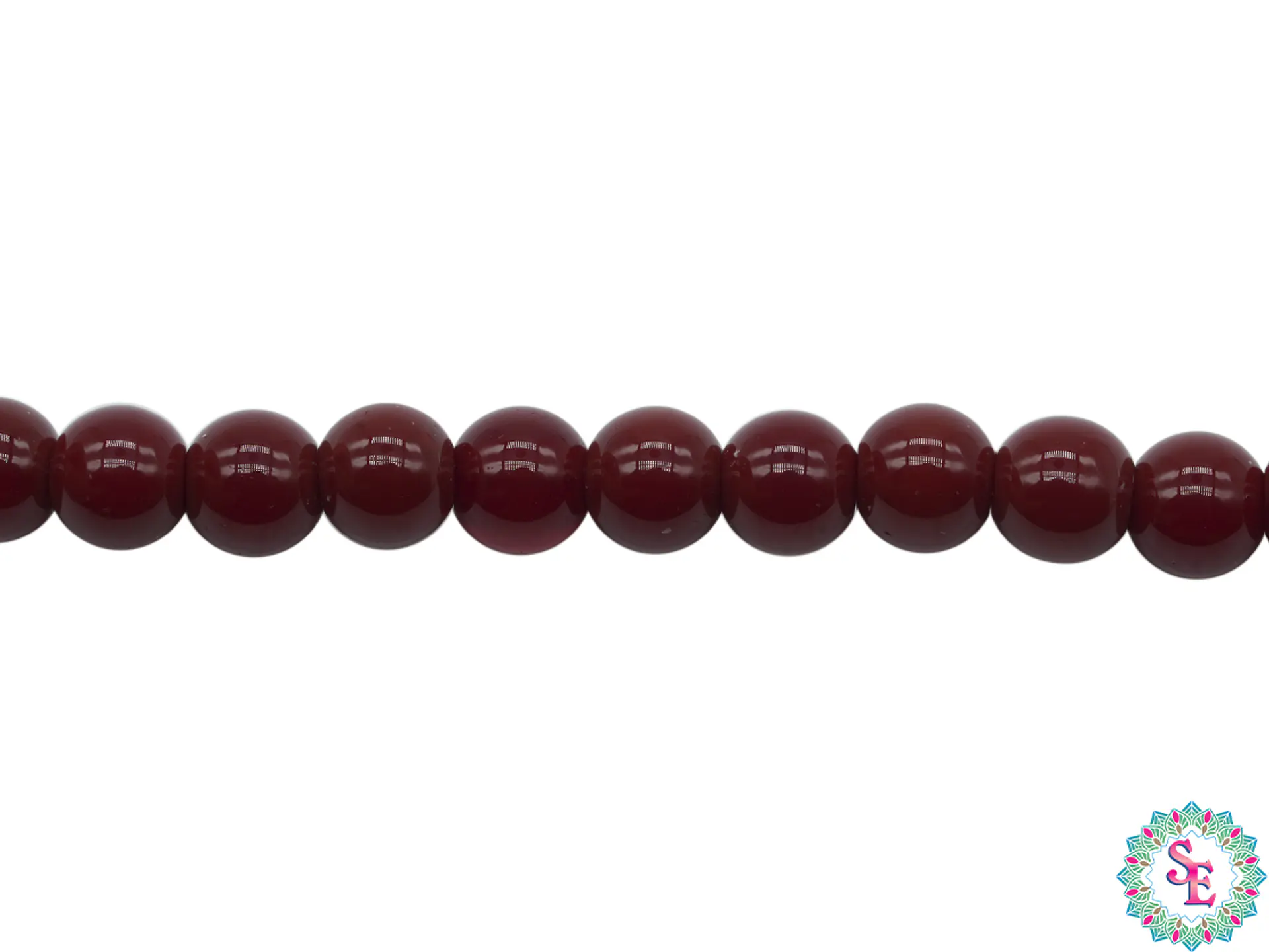 CRISTAL VIDRIO REDONDO LISO VINOTINTO # 4MM 1