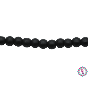 CRISTAL VIDRIO NEGRO MATE # 4MM